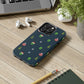 Space Pattern With Aliens UFO Movie Tough Phone Cases Case-Mate Ichaku [Perfect Gifts Selection]