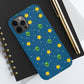 Space Pattern With Aliens UFO Movie Tough Phone Cases Case-Mate Ichaku [Perfect Gifts Selection]