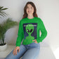 Space Research UFO Aliens Funny Quotes Unisex Heavy Blend™ Crewneck Sweatshirt Ichaku [Perfect Gifts Selection]