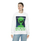 Space Research UFO Aliens Funny Quotes Unisex Heavy Blend™ Crewneck Sweatshirt Ichaku [Perfect Gifts Selection]