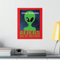 Space Research UFO Funny Quotes Aesthetics Premium Matte Vertical Posters Ichaku [Perfect Gifts Selection]