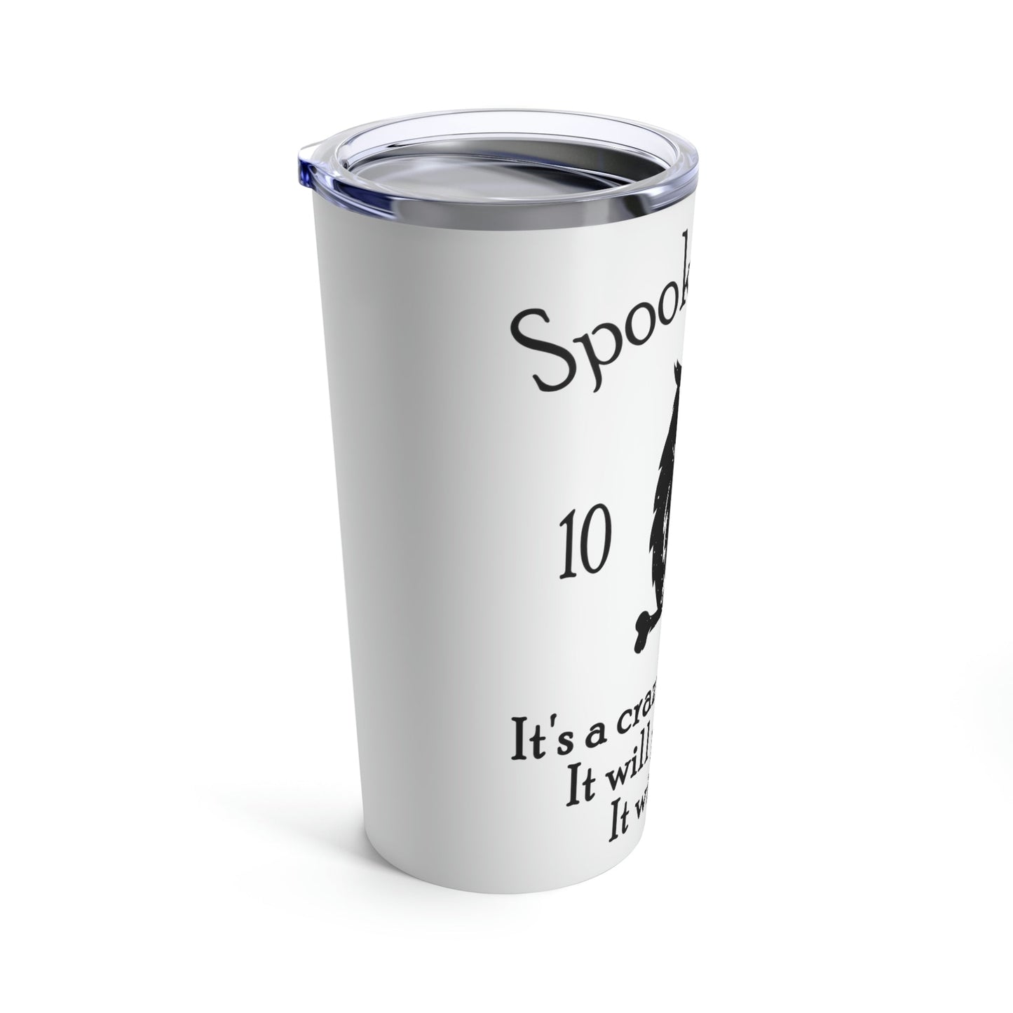 Spooky Forest Bird Halloween Stainless Steel Hot or Cold Vacuum Tumbler 20oz Ichaku [Perfect Gifts Selection]