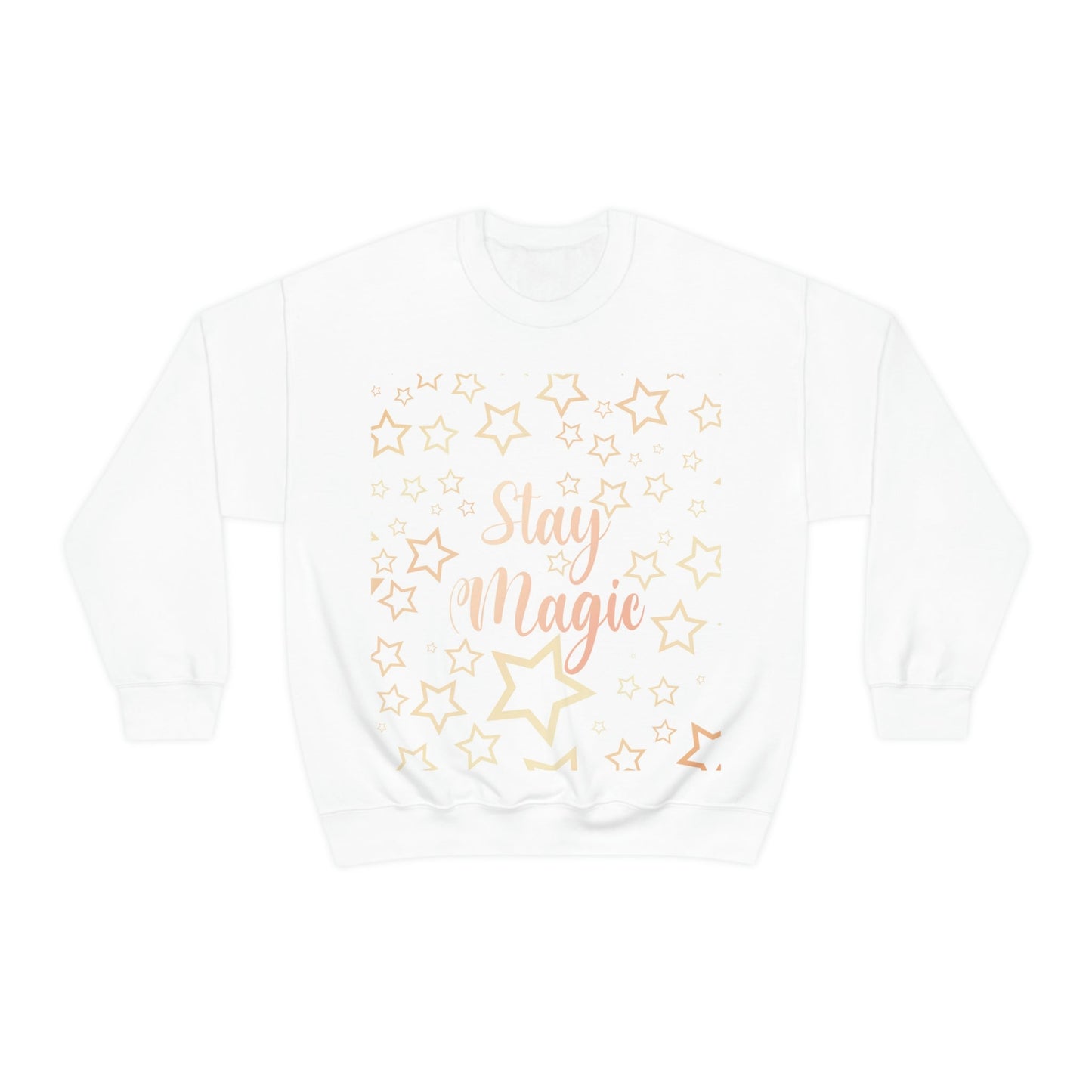 Stay Magic Christmas Gift Happy New Year Unisex Heavy Blend™ Crewneck Sweatshirt Ichaku [Perfect Gifts Selection]