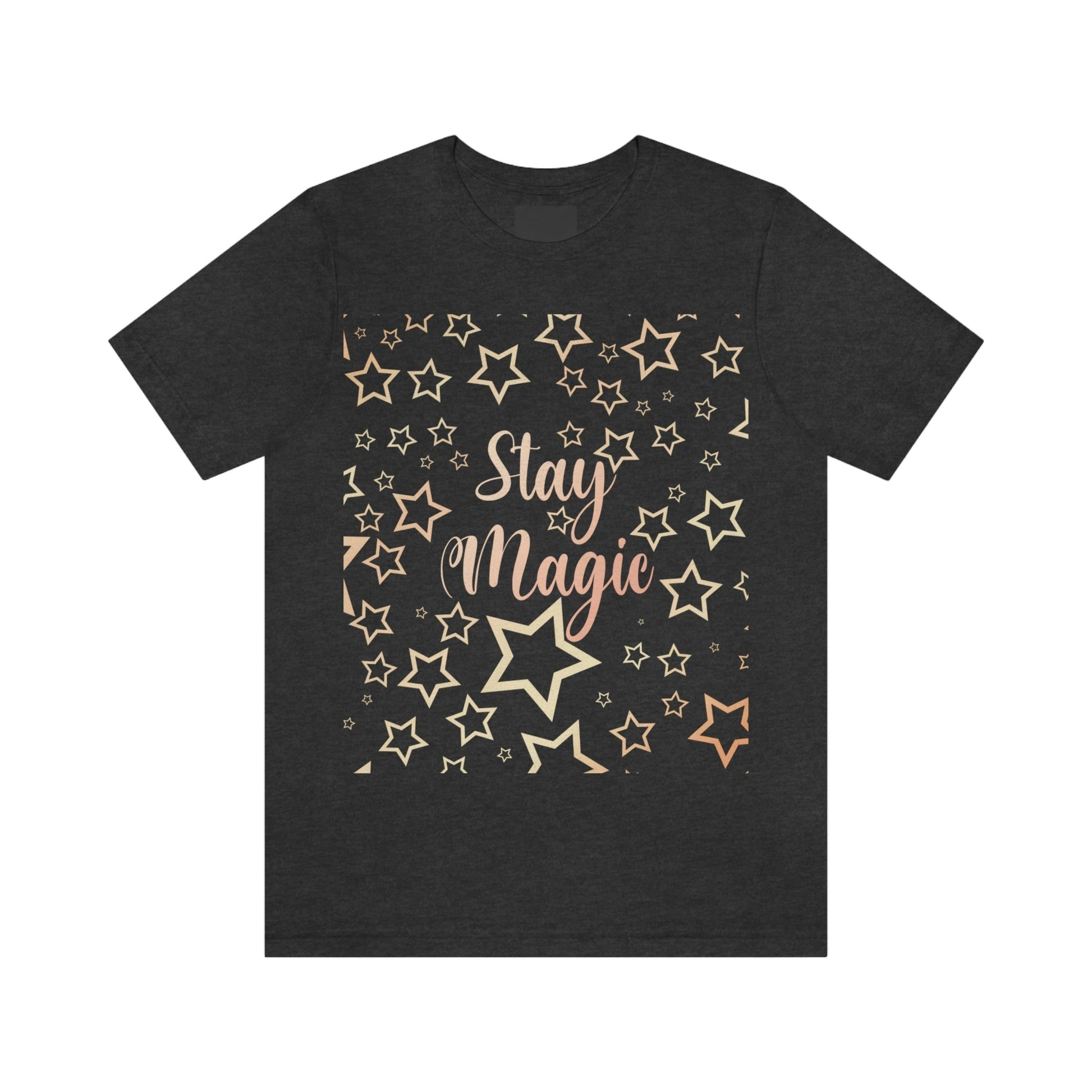 Stay Magic Christmas Gift Happy New Year Unisex Jersey Short Sleeve T-Shirt Ichaku [Perfect Gifts Selection]