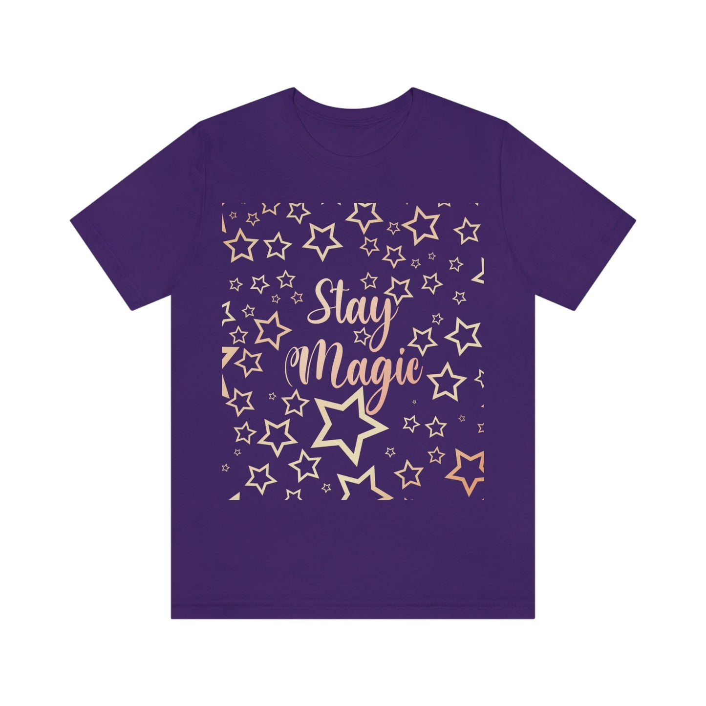 Stay Magic Christmas Gift Happy New Year Unisex Jersey Short Sleeve T-Shirt Ichaku [Perfect Gifts Selection]