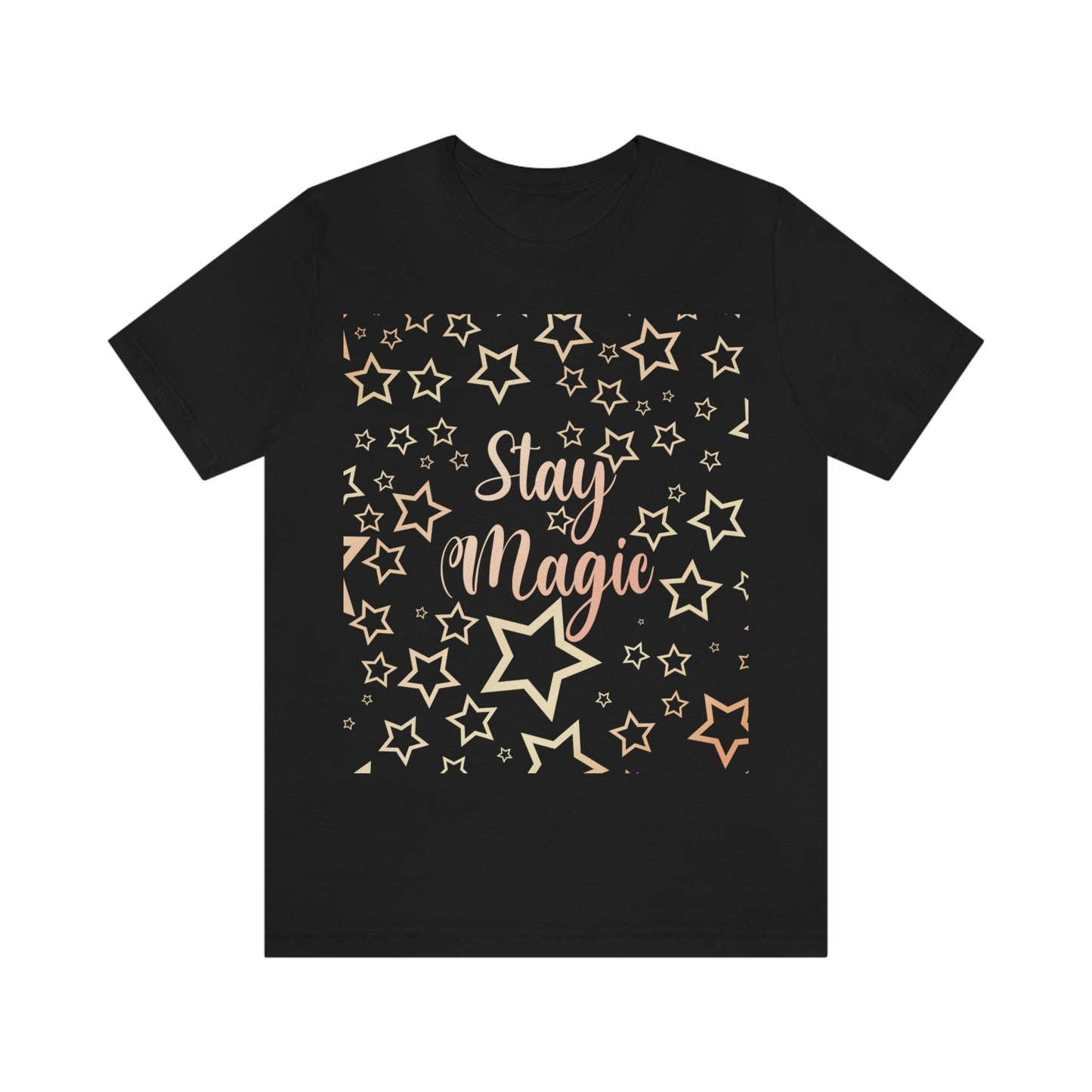 Stay Magic Christmas Gift Happy New Year Unisex Jersey Short Sleeve T-Shirt Ichaku [Perfect Gifts Selection]