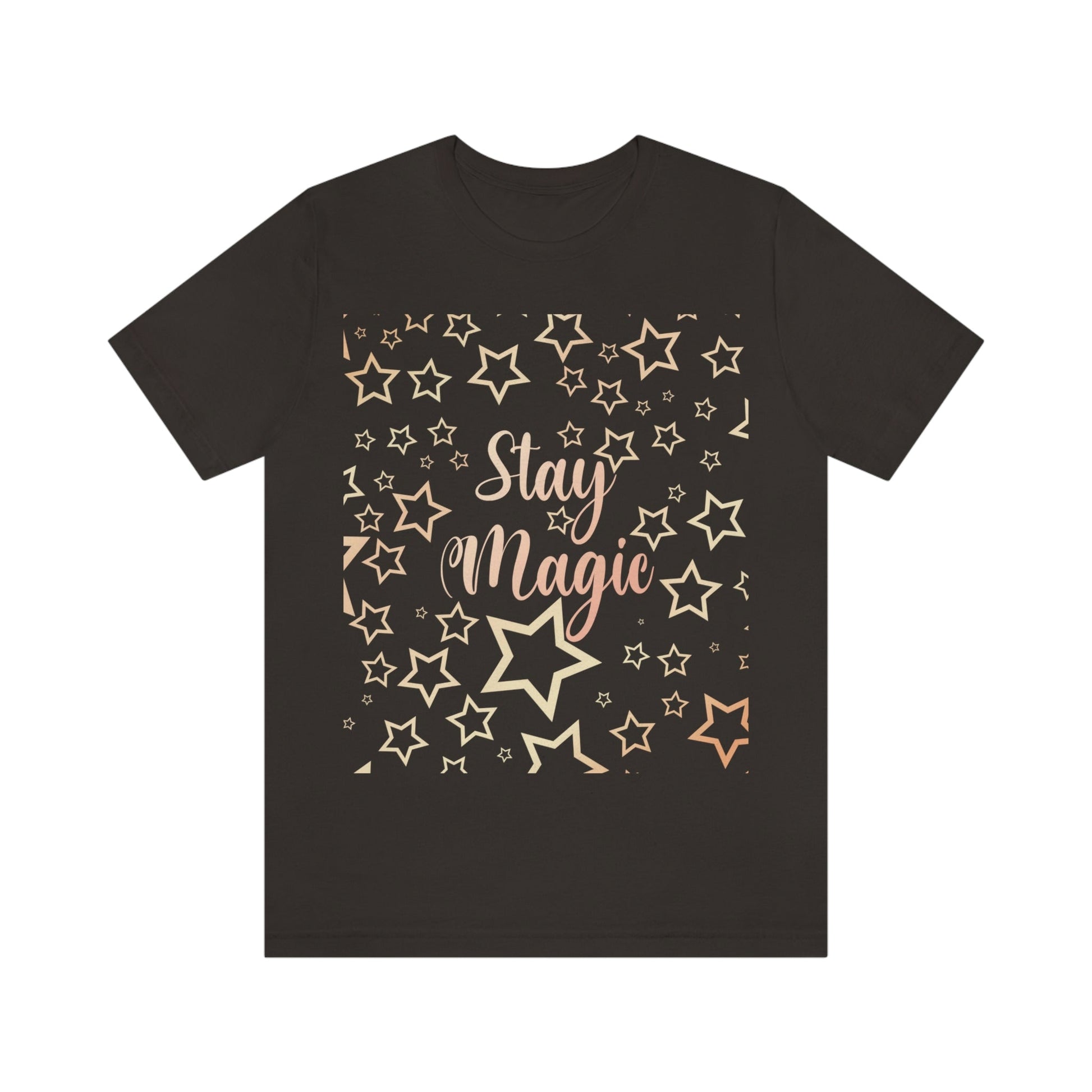 Stay Magic Christmas Gift Happy New Year Unisex Jersey Short Sleeve T-Shirt Ichaku [Perfect Gifts Selection]