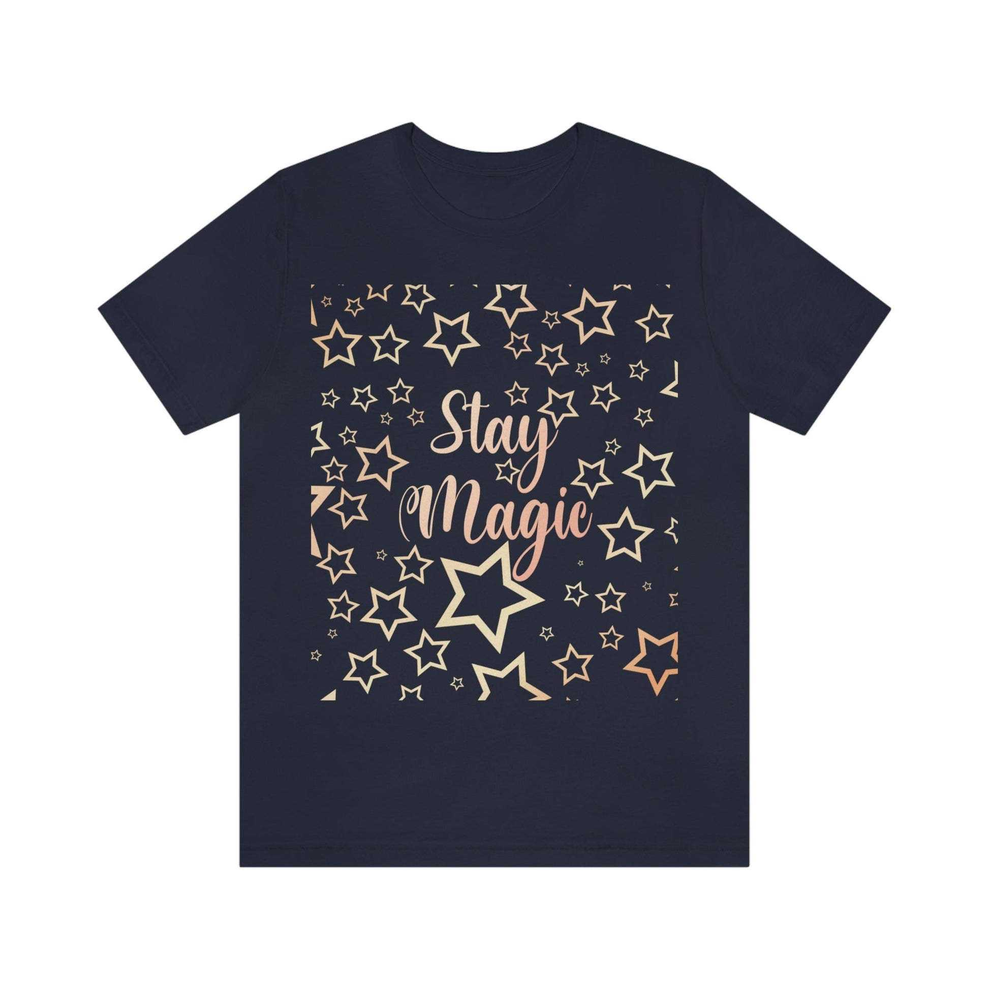 Stay Magic Christmas Gift Happy New Year Unisex Jersey Short Sleeve T-Shirt Ichaku [Perfect Gifts Selection]