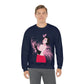 Step Back in Time with Retro Woman 40s Style Unisex Heavy Blend™ Crewneck Sweatshirt Ichaku [Perfect Gifts Selection]