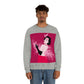 Step Back in Time with Retro Woman 40s Style Unisex Heavy Blend™ Crewneck Sweatshirt Ichaku [Perfect Gifts Selection]