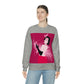 Step Back in Time with Retro Woman 40s Style Unisex Heavy Blend™ Crewneck Sweatshirt Ichaku [Perfect Gifts Selection]