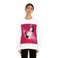 Step Back in Time with Retro Woman 40s Style Unisex Heavy Blend™ Crewneck Sweatshirt Ichaku [Perfect Gifts Selection]