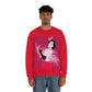 Step Back in Time with Retro Woman 40s Style Unisex Heavy Blend™ Crewneck Sweatshirt Ichaku [Perfect Gifts Selection]