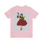 Strawberry Fairy Print  Unisex Jersey Short Sleeve T-Shirt Ichaku [Perfect Gifts Selection]