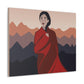 Stunning Woman in Traditional Japan Art Graphic Classic Art Canvas Gallery Wraps Ichaku [Perfect Gifts Selection]