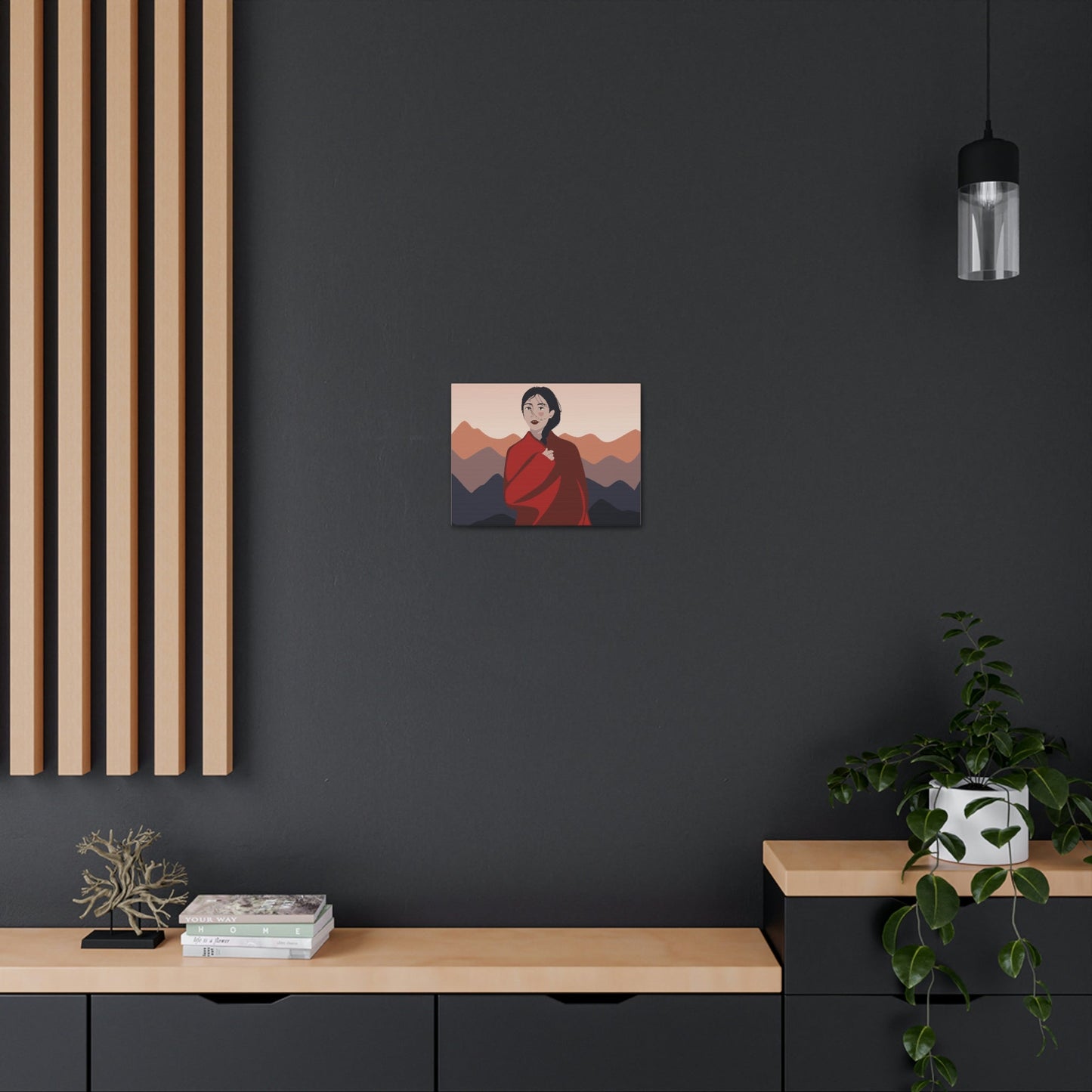 Stunning Woman in Traditional Japan Art Graphic Classic Art Canvas Gallery Wraps Ichaku [Perfect Gifts Selection]