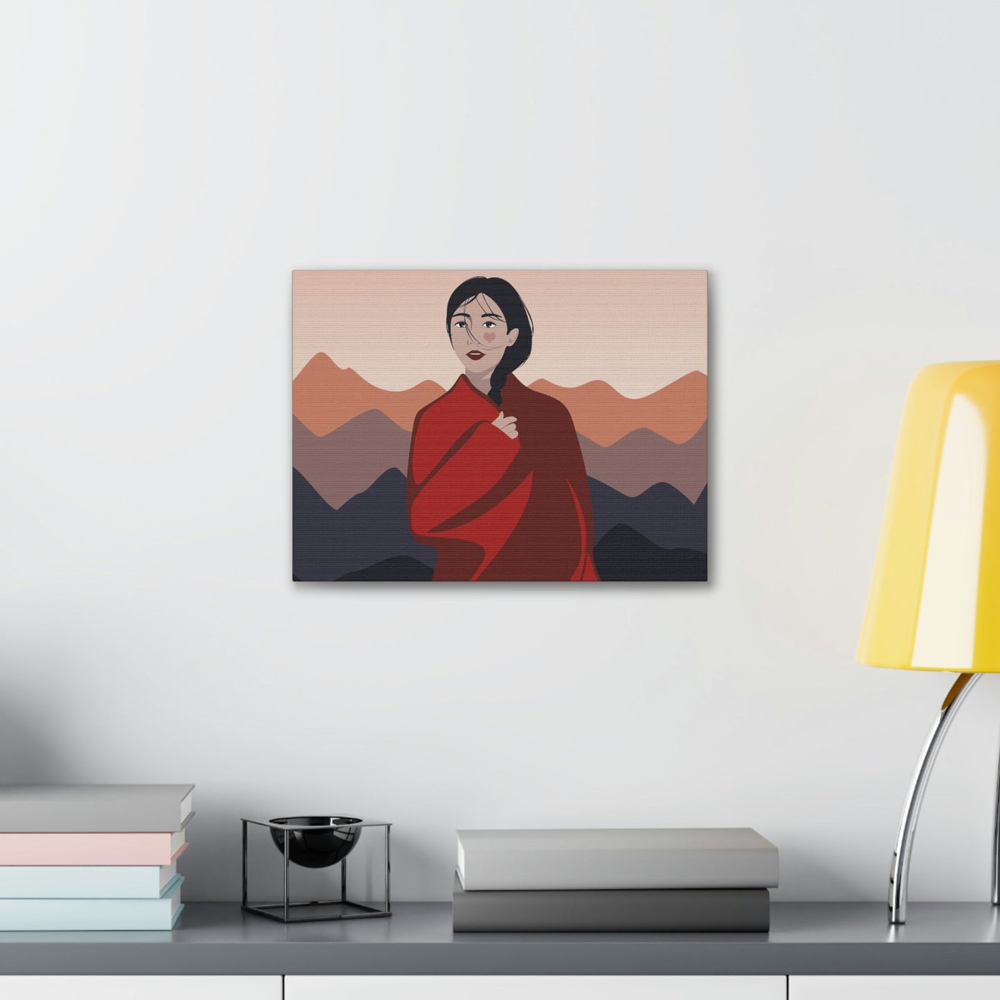 Stunning Woman in Traditional Japan Art Graphic Classic Art Canvas Gallery Wraps Ichaku [Perfect Gifts Selection]