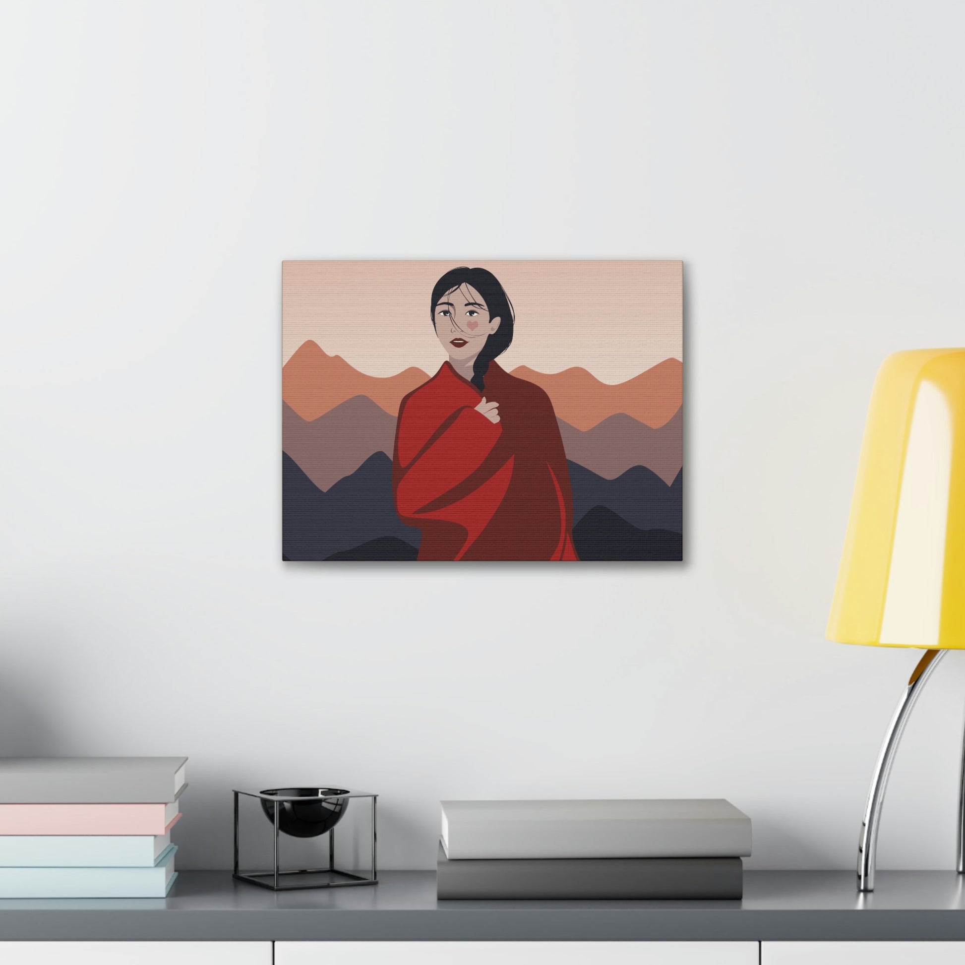 Stunning Woman in Traditional Japan Art Graphic Classic Art Canvas Gallery Wraps Ichaku [Perfect Gifts Selection]