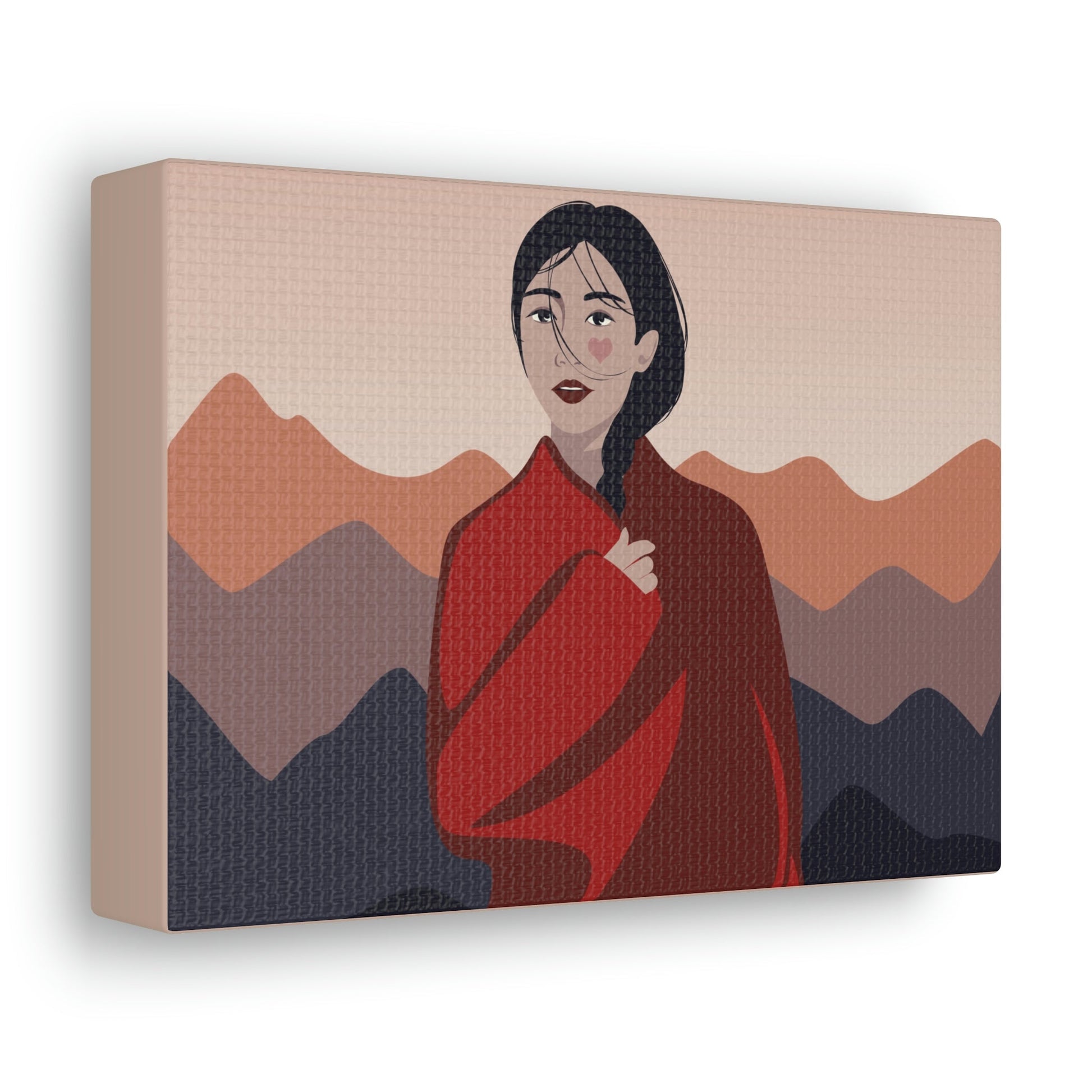 Stunning Woman in Traditional Japan Art Graphic Classic Art Canvas Gallery Wraps Ichaku [Perfect Gifts Selection]