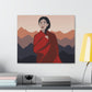 Stunning Woman in Traditional Japan Art Graphic Classic Art Canvas Gallery Wraps Ichaku [Perfect Gifts Selection]