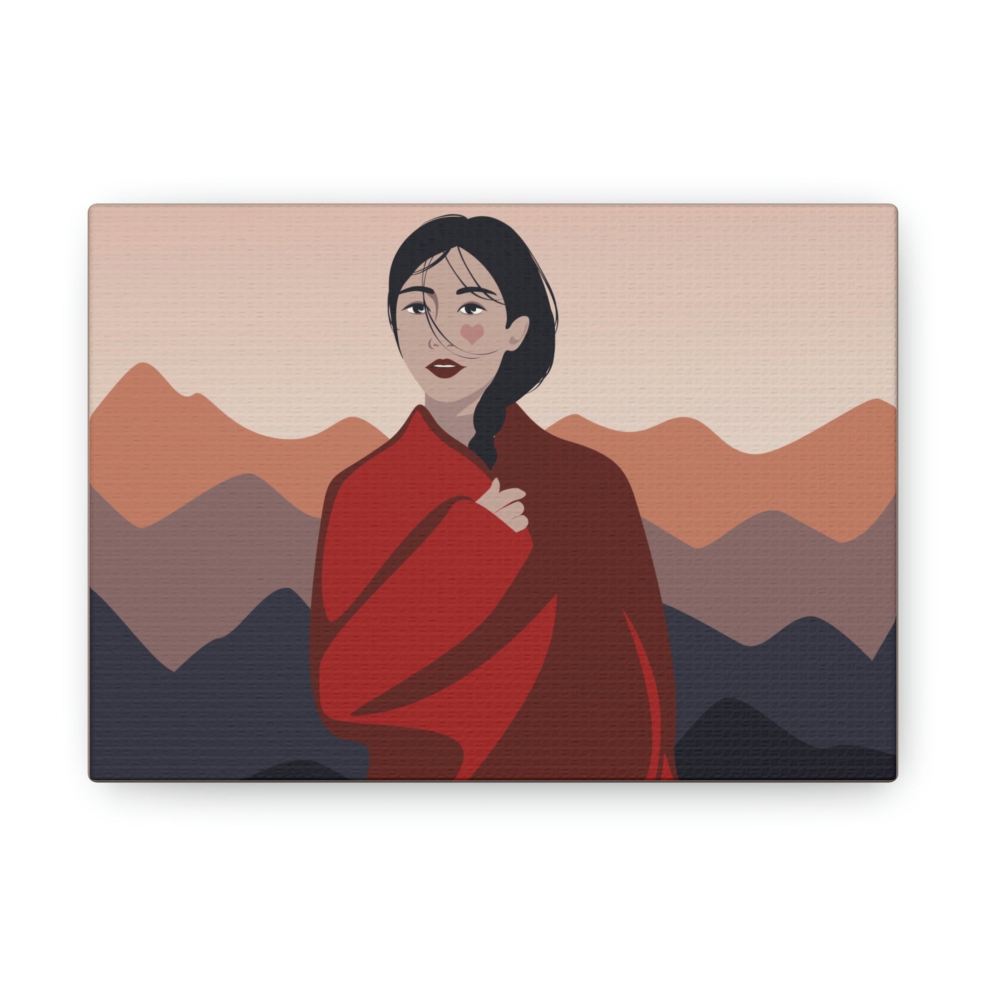 Stunning Woman in Traditional Japan Art Graphic Classic Art Canvas Gallery Wraps Ichaku [Perfect Gifts Selection]