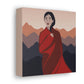 Stunning Woman in Traditional Japan Art Graphic Classic Art Canvas Gallery Wraps Ichaku [Perfect Gifts Selection]