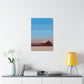 Sunset House Minimalist Abstract Art Landscape Minimal Design Aesthetic Classic Art Canvas Gallery Wraps Ichaku [Perfect Gifts Selection]