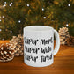 Super Mom MomderWoman Family Ceramic Mug 11oz Ichaku [Perfect Gifts Selection]