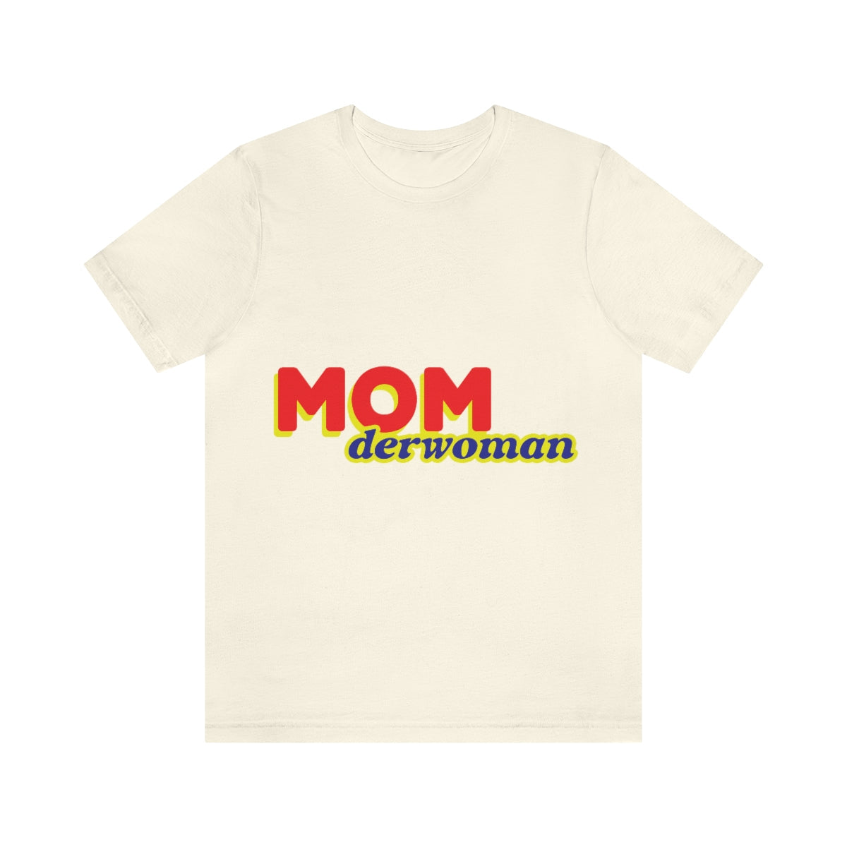 Super Mom MomderWoman Family Jersey Short Sleeve T-Shirt Ichaku [Perfect Gifts Selection]