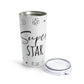 Superstar Big Dreams Quote Funny Stainless Steel Hot or Cold Vacuum Tumbler 20oz Ichaku [Perfect Gifts Selection]