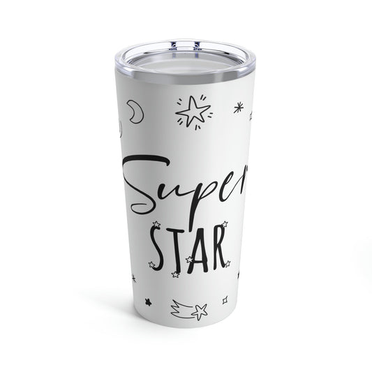 Superstar Big Dreams Quote Funny Stainless Steel Hot or Cold Vacuum Tumbler 20oz Ichaku [Perfect Gifts Selection]