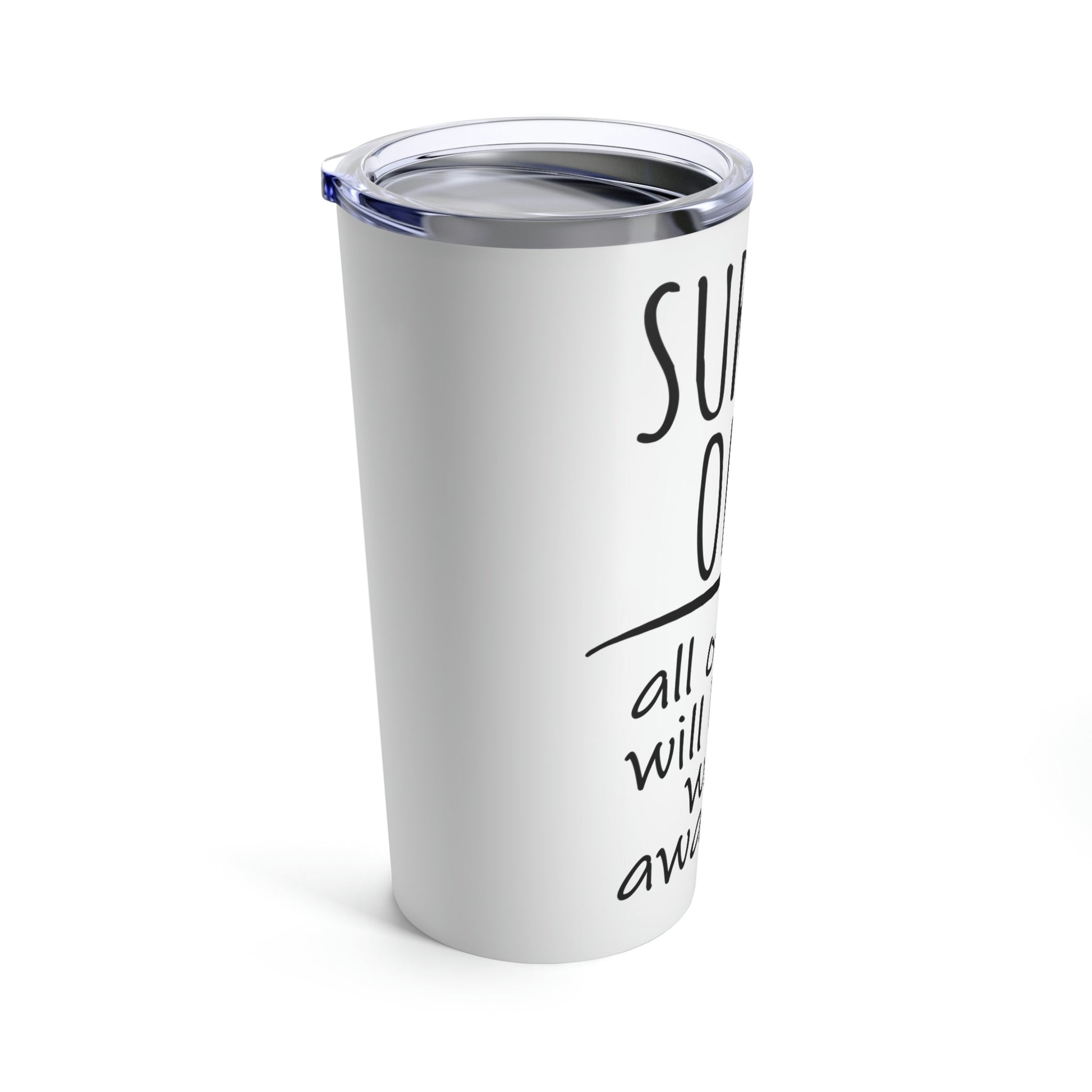 Surfers Only Surfing Lover Quotes Stainless Steel Hot or Cold Vacuum Tumbler 20oz Ichaku [Perfect Gifts Selection]