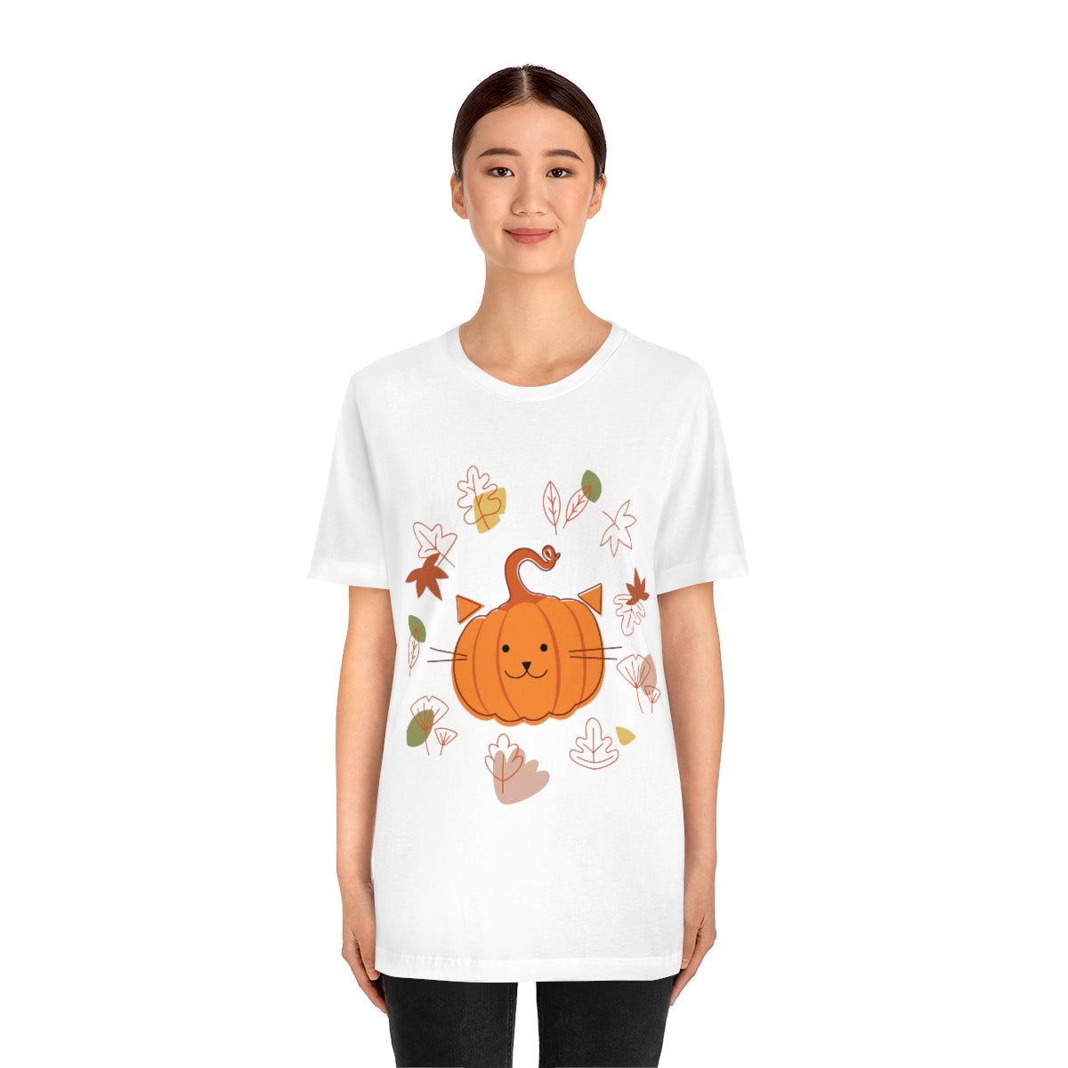 The Best Pumpkin In The Patch Cute Funny Halloween Unisex Jersey Short Sleeve T-Shirt Ichaku [Perfect Gifts Selection]