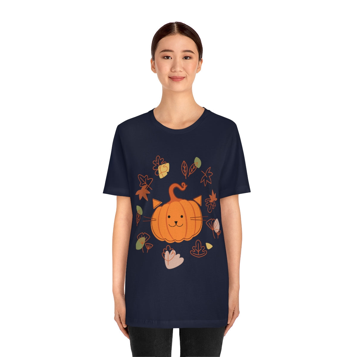 The Best Pumpkin In The Patch Cute Funny Halloween Unisex Jersey Short Sleeve T-Shirt Ichaku [Perfect Gifts Selection]