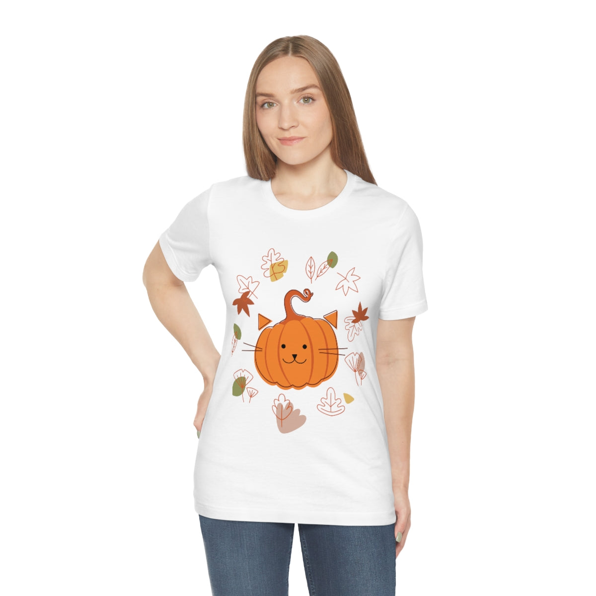 The Best Pumpkin In The Patch Cute Funny Halloween Unisex Jersey Short Sleeve T-Shirt Ichaku [Perfect Gifts Selection]