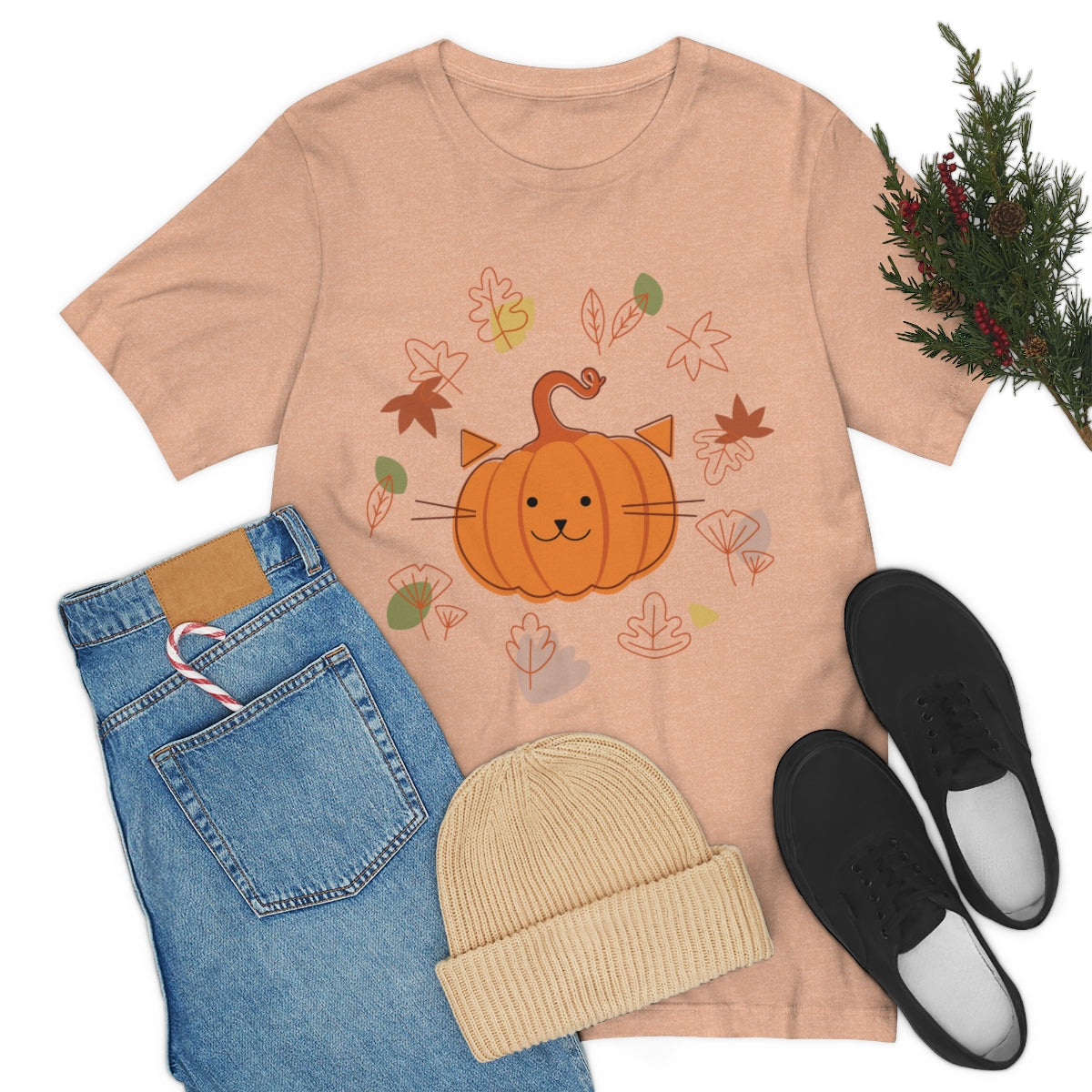 The Best Pumpkin In The Patch Cute Funny Halloween Unisex Jersey Short Sleeve T-Shirt Ichaku [Perfect Gifts Selection]