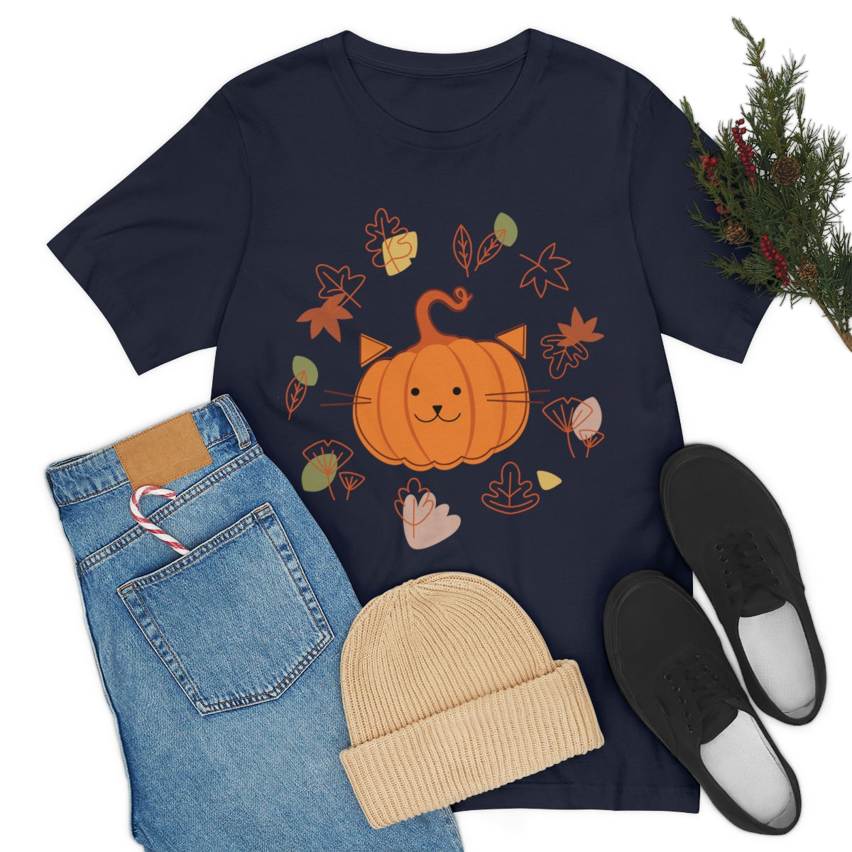 The Best Pumpkin In The Patch Cute Funny Halloween Unisex Jersey Short Sleeve T-Shirt Ichaku [Perfect Gifts Selection]