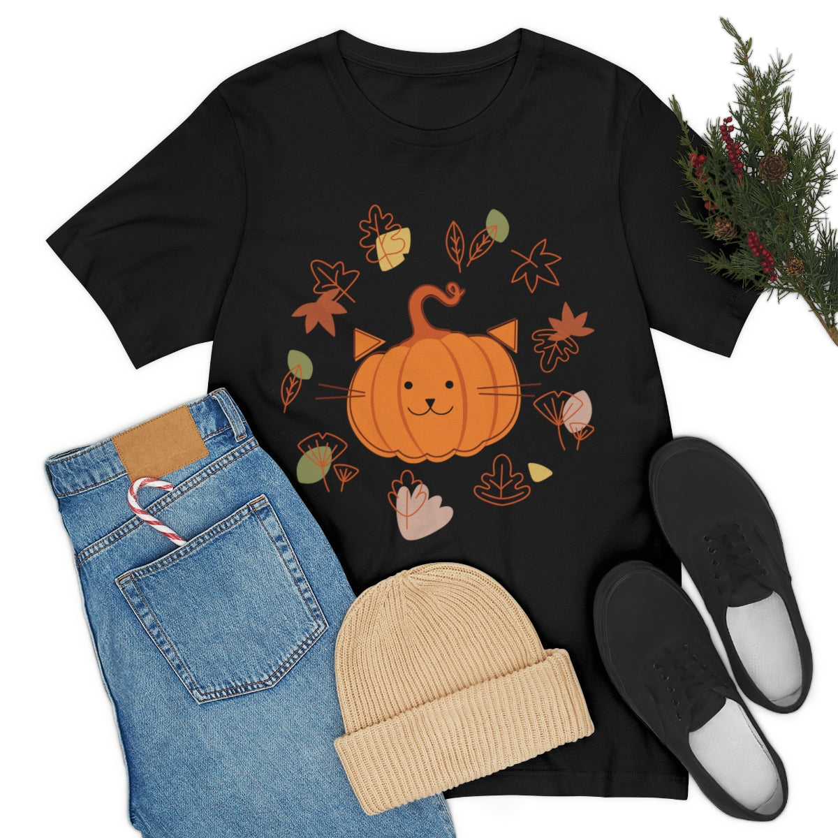 The Best Pumpkin In The Patch Cute Funny Halloween Unisex Jersey Short Sleeve T-Shirt Ichaku [Perfect Gifts Selection]