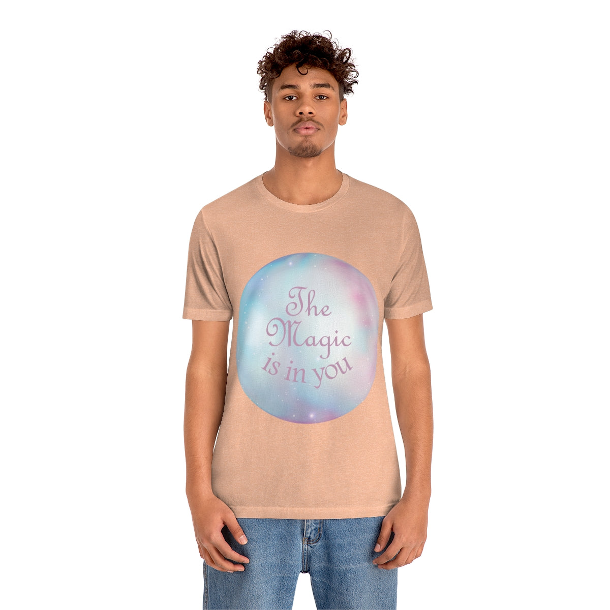 The Magic Is In You Motivation Quotes Unisex Jersey Short Sleeve T-Shirt Ichaku [Perfect Gifts Selection]