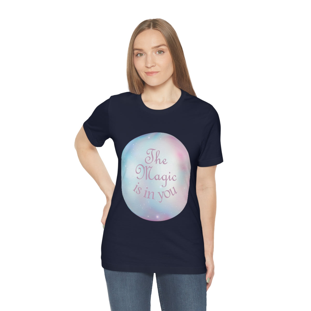 The Magic Is In You Motivation Quotes Unisex Jersey Short Sleeve T-Shirt Ichaku [Perfect Gifts Selection]