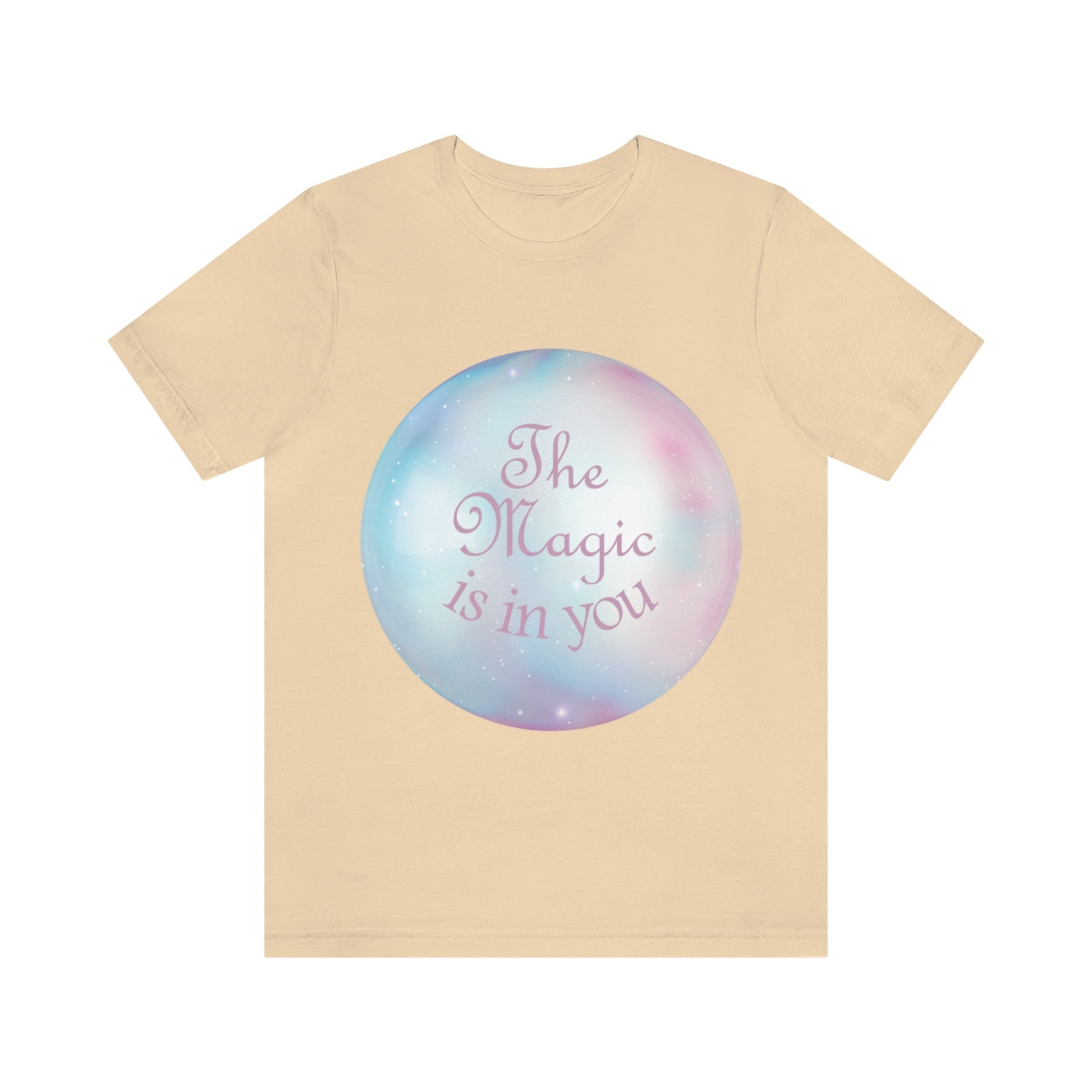 The Magic Is In You Motivation Quotes Unisex Jersey Short Sleeve T-Shirt Ichaku [Perfect Gifts Selection]