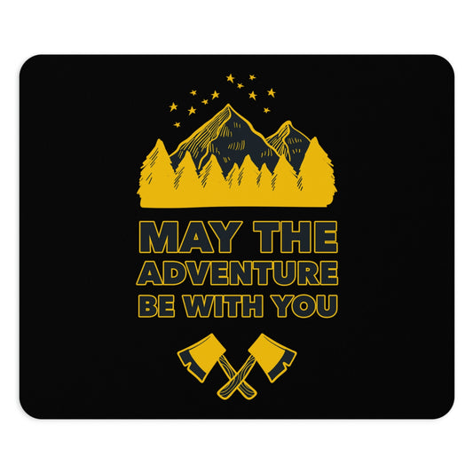 The Mountains Are Calling Hiking Fan Slogan Ergonomic Non-slip Creative Design Mouse Pad Ichaku [Perfect Gifts Selection]