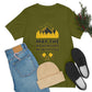 The Mountains Are Calling Hiking Fan Slogan Unisex Jersey Short Sleeve T-Shirt Ichaku [Perfect Gifts Selection]