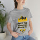 The Mountains Are Calling Hiking Fan Slogan Unisex Jersey Short Sleeve T-Shirt Ichaku [Perfect Gifts Selection]