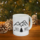 This Way Adventure Begins Vacation Landscape Explore Ceramic Mug 11oz Ichaku [Perfect Gifts Selection]