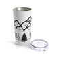 This Way Adventure Begins Vacation Landscape Explore Stainless Steel Hot or Cold Vacuum Tumbler 20oz Ichaku [Perfect Gifts Selection]