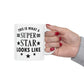 This is what a Superstar Looks Like Funny Slogan Sarcastic Quotes Ceramic Mug 11oz Ichaku [Perfect Gifts Selection]