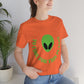 Too Cool For This Planet Funny Humor Aliens Quotes UFO TV Series Unisex Jersey Short Sleeve T-Shirt Ichaku [Perfect Gifts Selection]