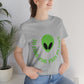 Too Cool For This Planet Funny Humor Aliens Quotes UFO TV Series Unisex Jersey Short Sleeve T-Shirt Ichaku [Perfect Gifts Selection]