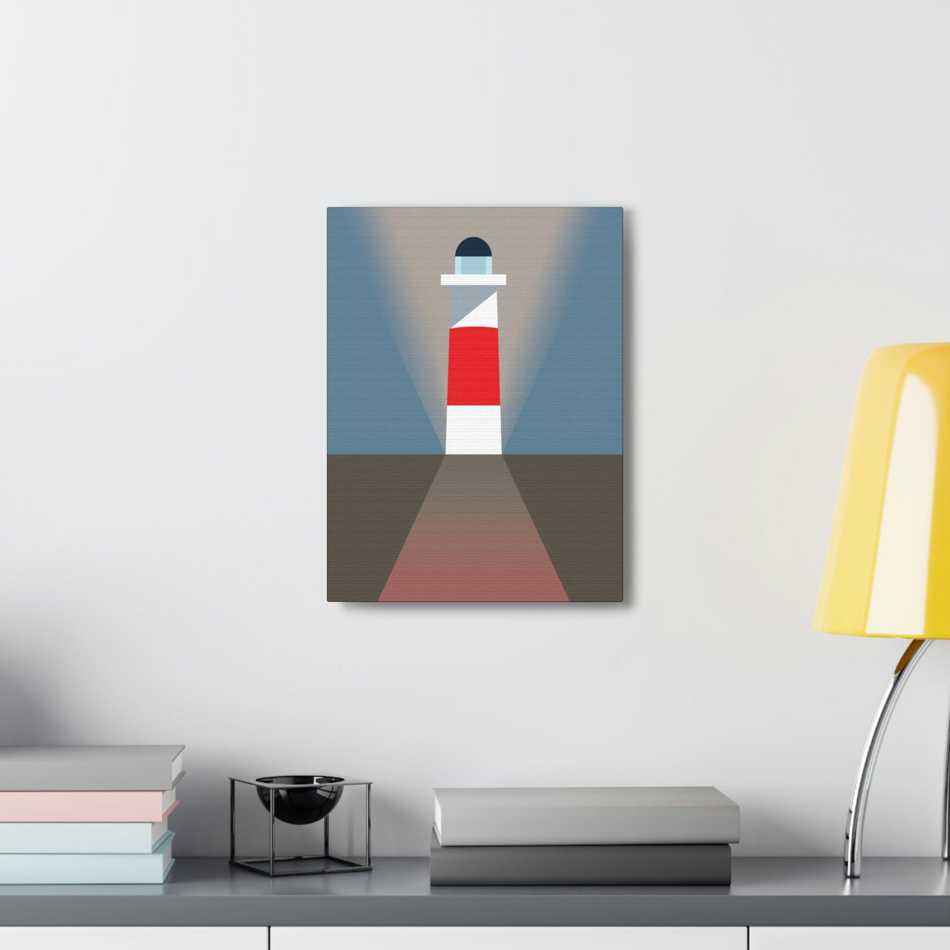 Topographical Anomaly Beacon Lighthouse Annihilation Minimal Aesthetic Classic Art Canvas Gallery Wraps Ichaku [Perfect Gifts Selection]